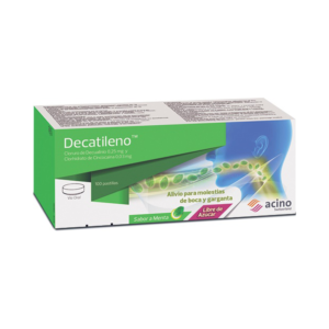 DECATILENO TABLETA SABOR MENTA UNIDAD