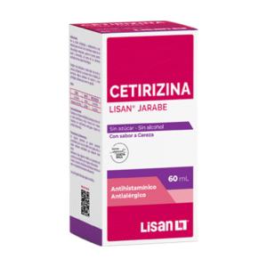 CETIRIZINA LISAN JARABE VIA ORAL 60ML