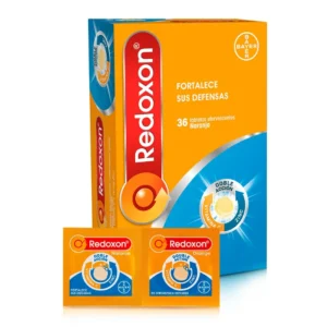 REDOXON DOBLE ACCIÓN TABLETAS EFERVESCENTES VIA ORAL UNIDAD