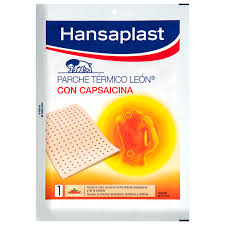 HANSAPLAST PARCHE TÉRMICO LEÓN 12CMX18CM X1 UNIDAD