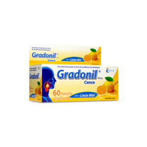 GRADONIL CENCO CARAMELOS SABOR LIMÓN MIEL UNIDAD