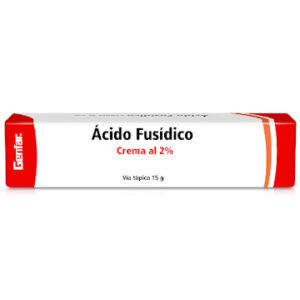 ÁCIDO FUSÍDICO 2% GENFAR CREMA USO TÓPICO 15G
