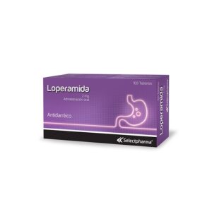 LOPERAMIDA 2MG SELECTPHARMA TABLETAS VIA ORAL UNIDAD
