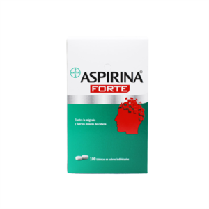 ASPIRINA FORTE TABLETAS VIA ORAL UNIDAD