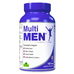 MULTI MEN ALFA TABLETAS VÍA ORAL FRASCO X100 UNIDADES