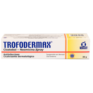TROFODERMAX SUSPENSIÓN EN AEROSOL TÓPICO 30G