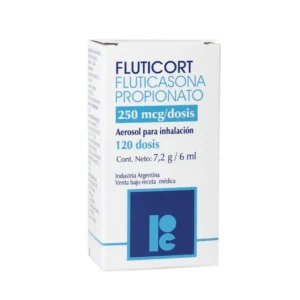 FLUTICORT 250MCG AEROSOL PARA INHALACIÓN ORAL X120 DOSIS