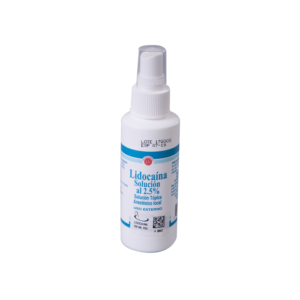 LIDOCAÍNA SOLUCIÓN AL 2,5% 120ML LACOFA