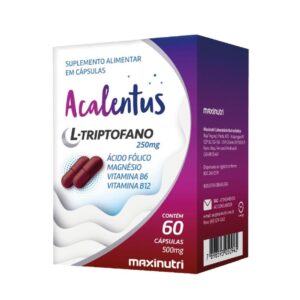 ACALENTUS L-TRIPTOFANO 250MG CAPSULAS VIA ORAL CAJA X60 UNIDADES
