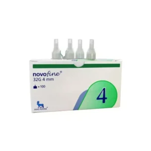 AGUJAS NOVOFINE 32G 4MM X1 UNIDAD