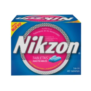 NIKZON TABLETAS MASTICABLES VIA ORAL UNIDAD