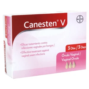 CANESTEN V ÓVULOS VIA VAGINAL 3 DIAS CAJA X3 UNIDADES