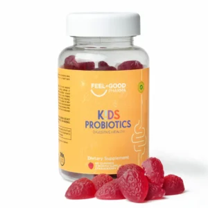 KIDS PROBIOTICS ENZIMAS DIGESTIVAS FEEL GOOD PHARMA GOMITAS VIA ORAL FRASCO X60 UNIDADES