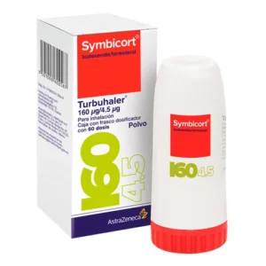 SYMBICORT TURBOHALER 160MCG/4.5MCG POLVO ORAL PARA INHALACIÓN X60 DOSIS