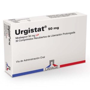 URGISTAT 50MG TABLETAS LIBERACIÓN PROLONGADA VIA ORAL CAJA X30 UNIDADES