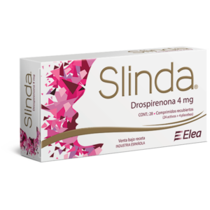 SLINDA ANTICONCEPTIVO VIA ORAL CAJA X28 TABLETAS RECUBIERTOS