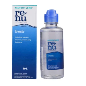 RE-NU FRESH SOLUCIÓN ESTÉRIL PARA FILTRACIÓN DE LENTES DE CONTACTO BLANDOS 120ML