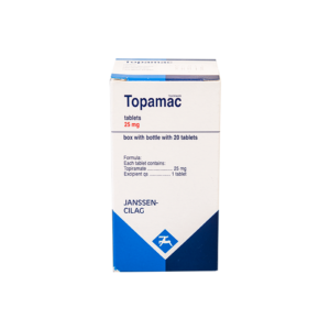 TOPAMAC 25MG TABLETAS VIA ORAL CAJA X20 UNIDADES