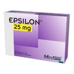 EPSILON 25MG TABLETAS VIA ORAL CAJA X30 UNIDADES
