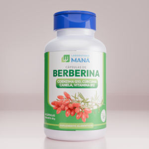 BERBERINA LABORATORIOS EL MANÁ CÁPSULAS VIA ORAL X60 UNIDADES