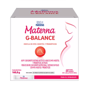 MATERNA G-BALANCE SOBRES EN POLVO PARA SOLUCIÓN VIA ORAL CAJA X60 UNIDADES