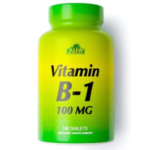VITAMINA B-1 ALFA 100MG X100 TABLETAS