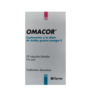 OMACOR SUPLEMENTO ALIMENTICIO CÁPSULAS VIA ORAL X28 UNIDADES