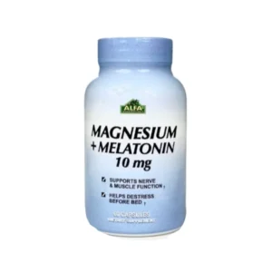 ALFA MAGNESIUM+MELATOMIN 10MG X60 CÁPSULAS