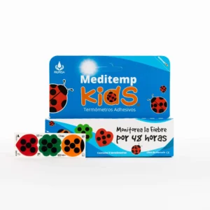 MEDITEMP KIDS TERMÓMETRO ADHESIVO CAJA X3 UNIDADES