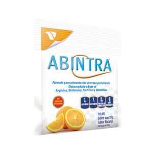 ABINTRA SUPLEMENTO ALIMENTICIO EN POLVO SABOR NARANJA 27G