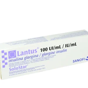 LANTUS SOLOSTAR 100U/ML SOLUCIÓN INYECTABLE CAJA X1 PLUMA PRE LLENADA DE 3ML